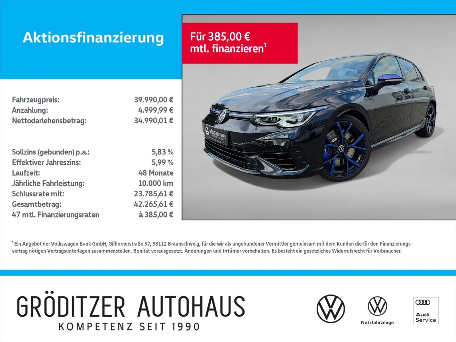 Volkswagen Golf VIII R 20 years AKRA/H&K/Keyless+WR