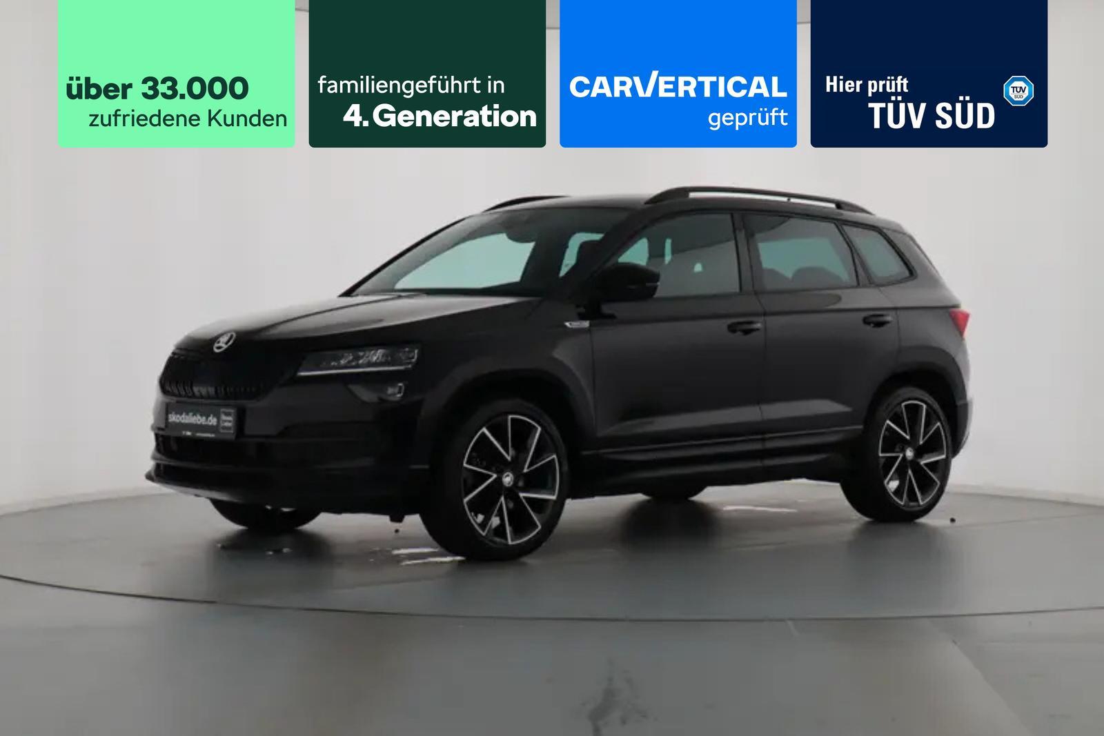 Skoda KAROQ SPORTLINE 190PS DSG 4x4 1.HAND PREMIUM-LED