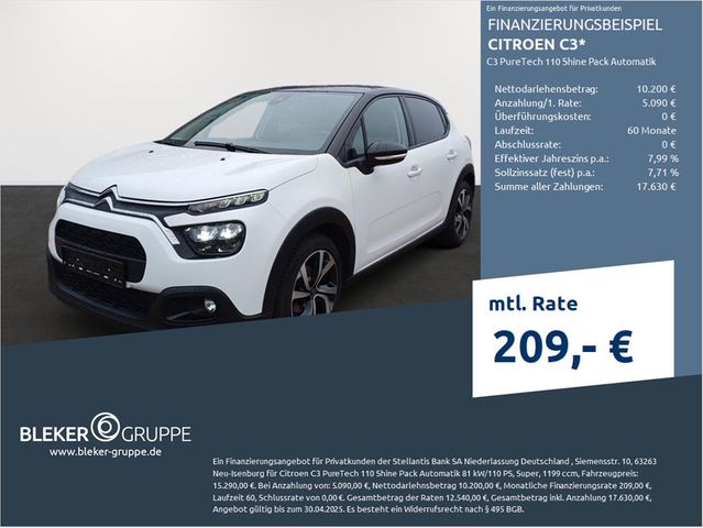 Citroën C3 PureTech 110 Shine Pack Automatik