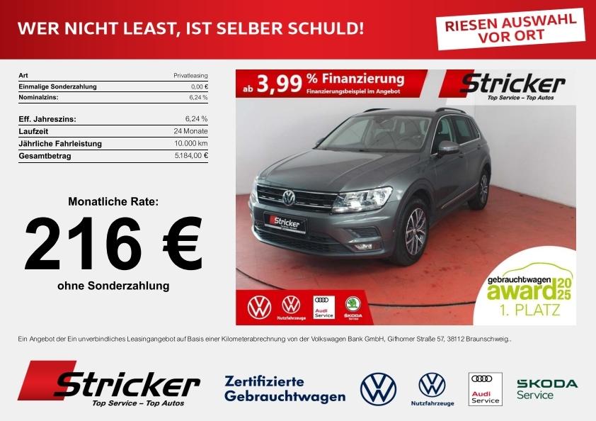 Volkswagen Tiguan Comf 2.0TSI DSG 4M 216,-ohne Anzahlung Na