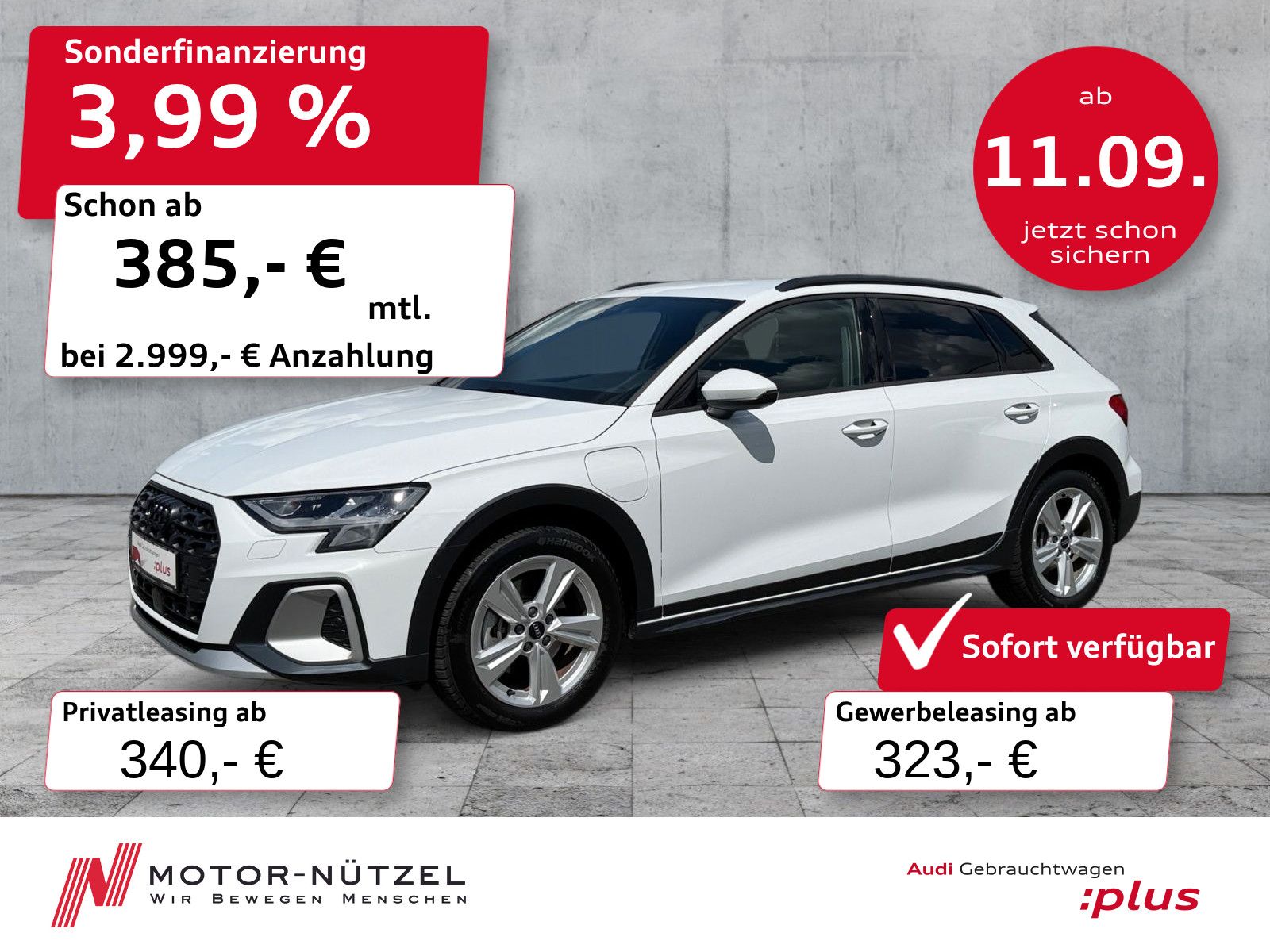 Audi A3 allstreet 40 TFSI e S-TR LED+NAVI+RFK+ACC+SHZ