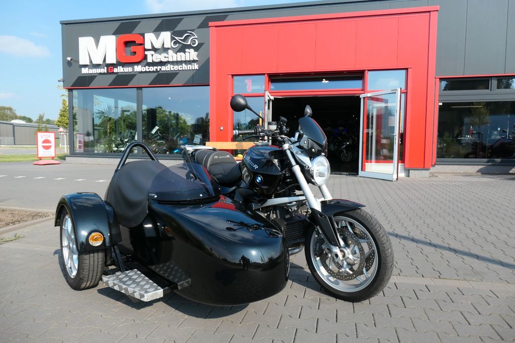 Elegantes Motorrad Gespann Kaufen Fotos