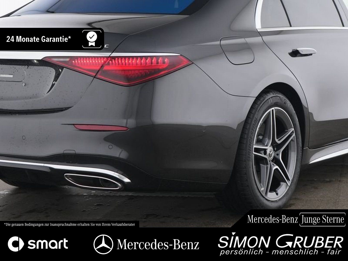 Fahrzeugabbildung Mercedes-Benz S 580 4M Lang AMG Exklusiv Chauffeur Executive