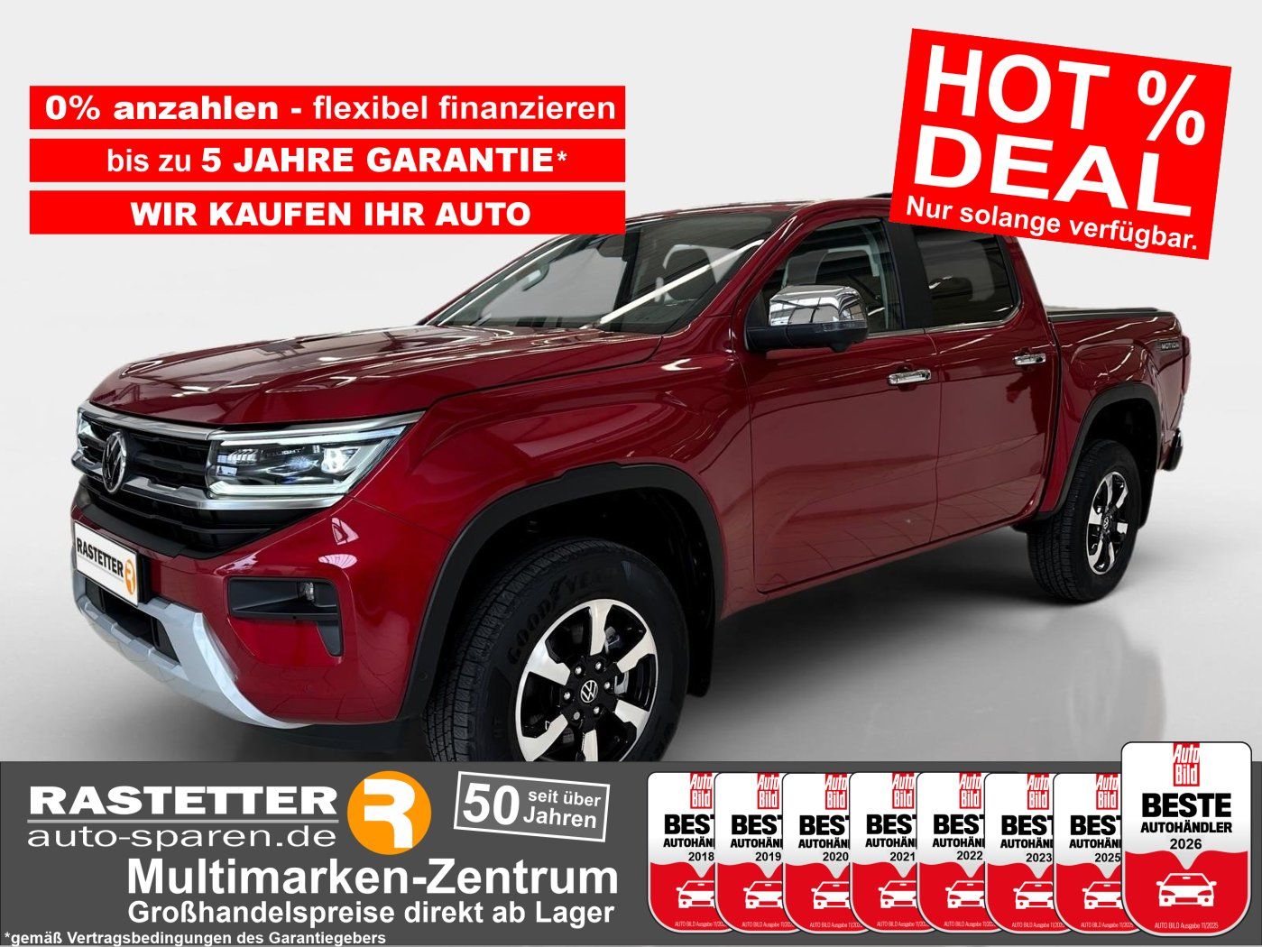 Volkswagen Volkswagen Amarok TDI Style 5Jahre+Cover+Standhzg+