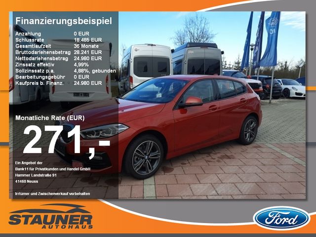 BMW 118i Sport Line LED Navi Klimaaut PDC