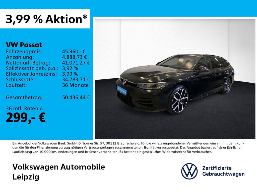 Passat 1.5 eHybrid R-Line *AHK*DCC*HuD*Pano*