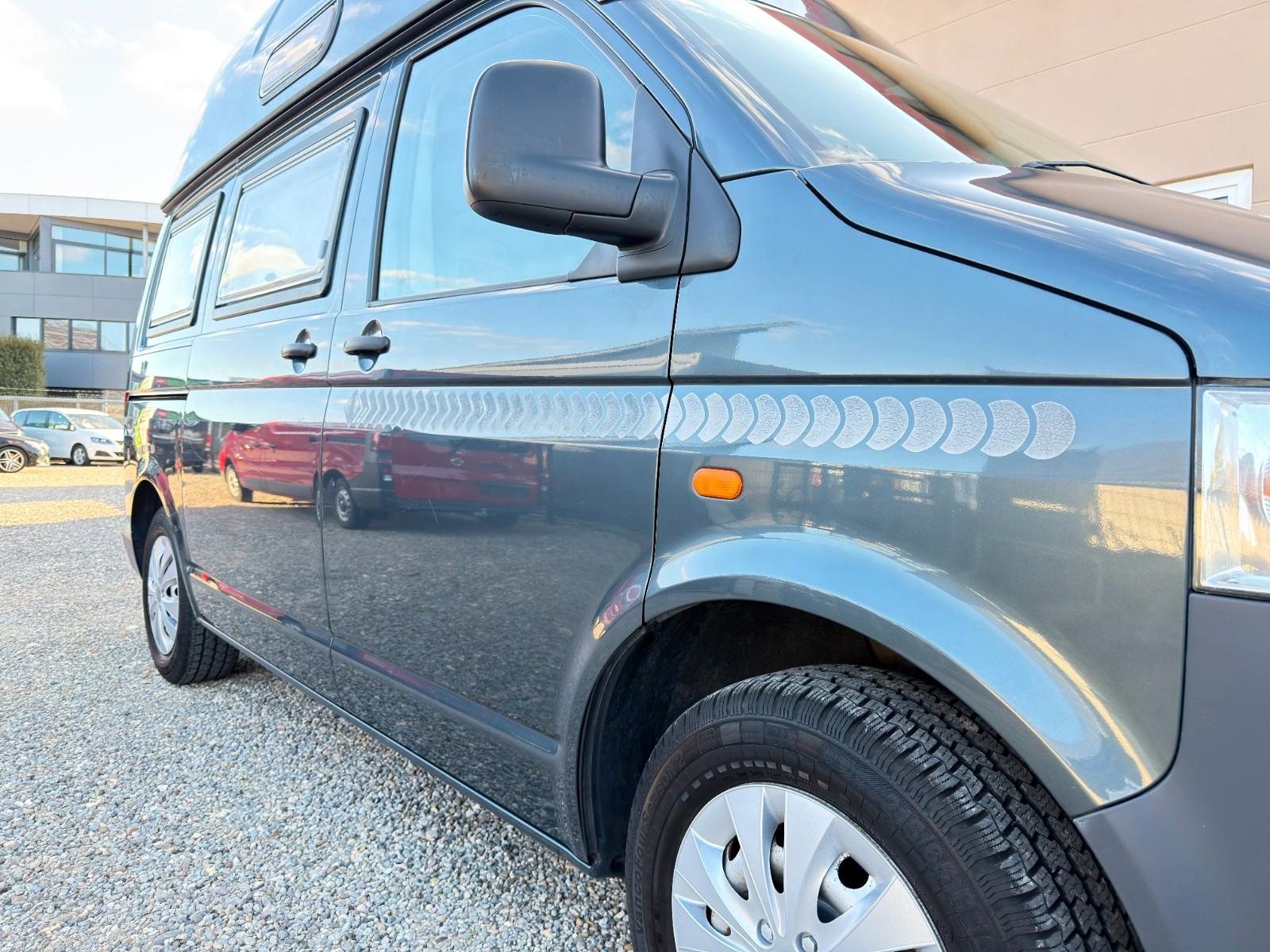 VOLKSWAGEN T5 CALIFORNIA 2.5 TDI 131ch - CAMPING-CAR FISCHER - TOIT HAUT - CHAUFFAGE TRUMA - ATTELAGE