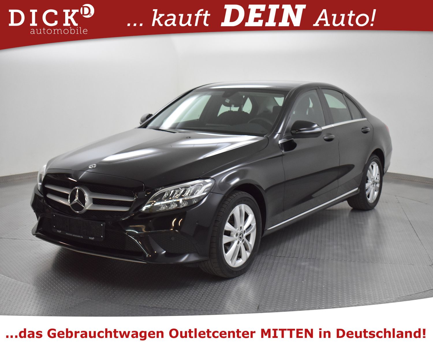 MERCEDES-BENZ C 200d 9G >NAVI+LED+SHZ+MFL+TEMP+DAB+PARKASS+LM - Image 4
