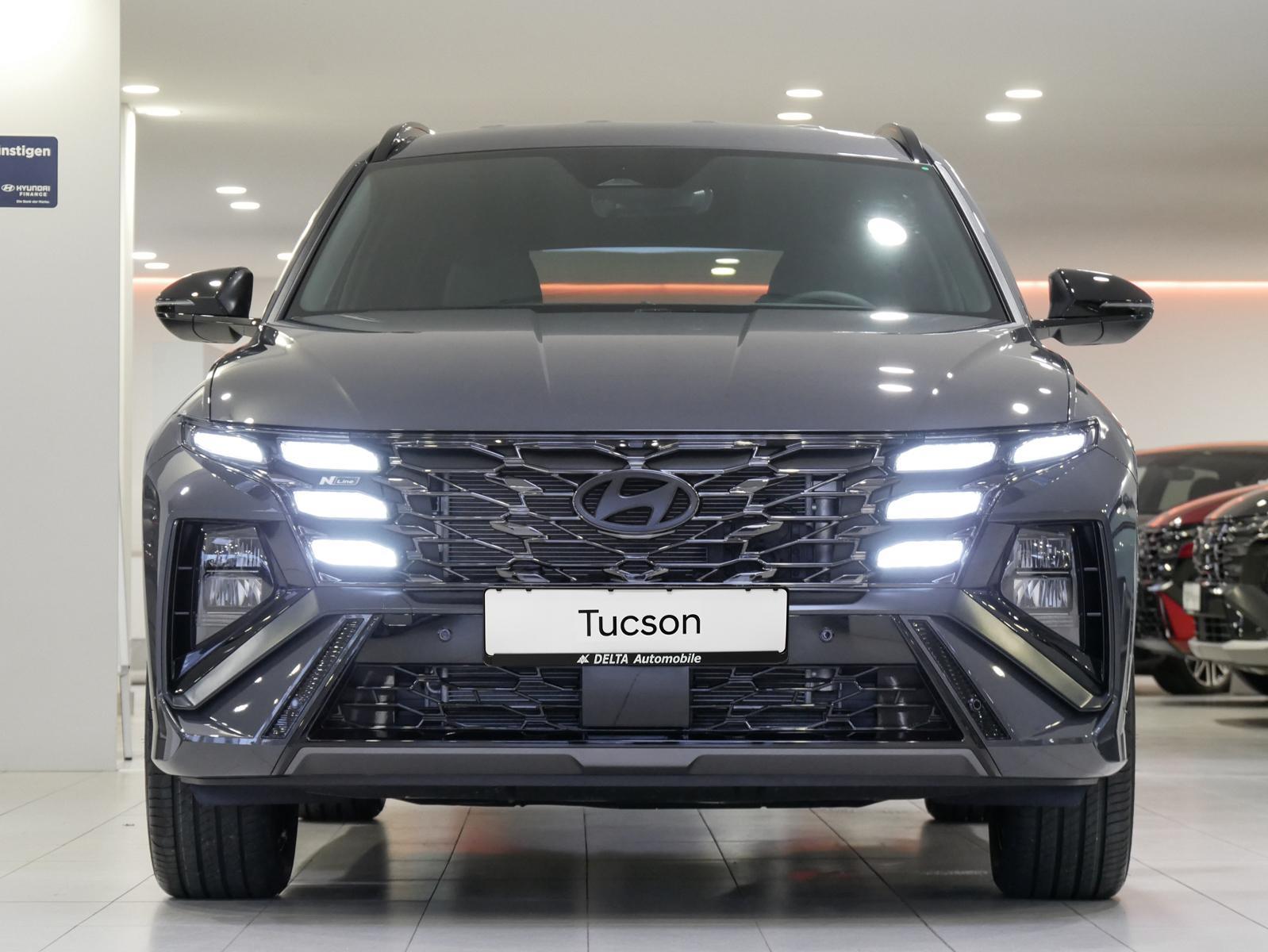 Hyundai TUCSON 1.6 TGDI N-Line 4WD Alcantara LAGERWAGEN, миниатюра 9