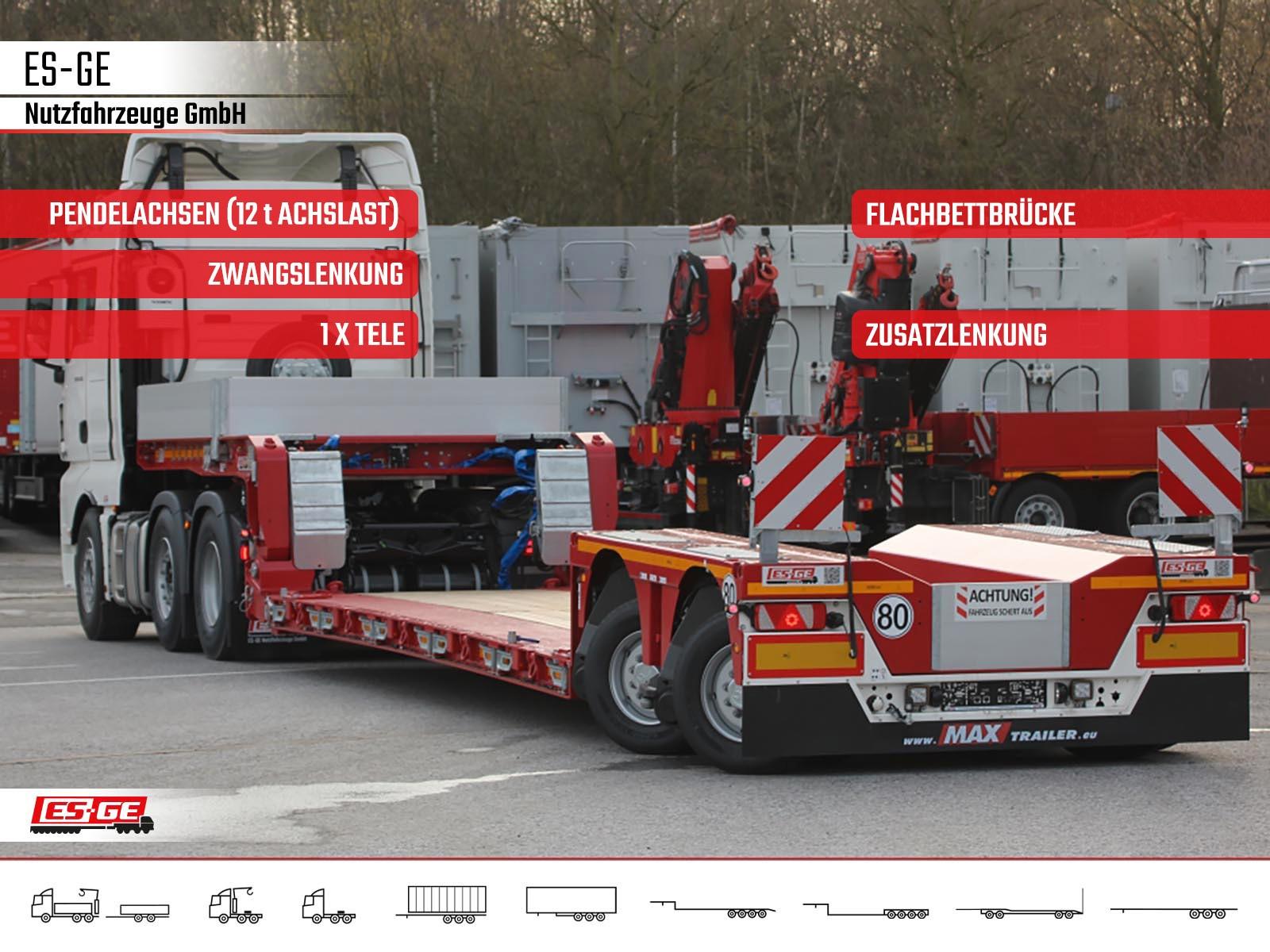 Faymonville MAX Trailer MAX510 Tiefbett 2x12 t PA