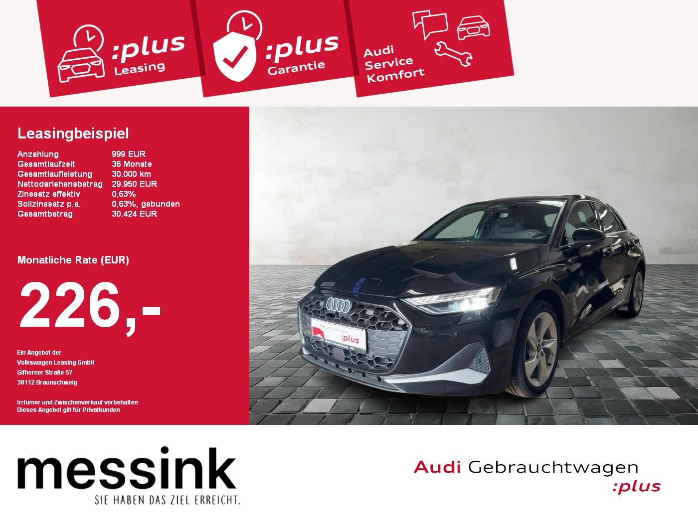Audi A3 Sportback advanced TFSI 110 kW S tronic +LED*