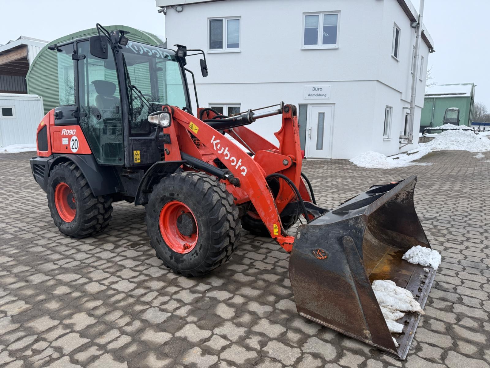 Kubota R 090, Bj 20, 1200 BH, SW, Schaufel, Gabel