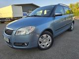 Skoda Fabia Combi 1.4l TÜV NEU"1HD"SAUBER"KLIMA"ESP"BC - Skoda Fabia mit Benzin-Antrieb: Blau, Kombi, 1.4