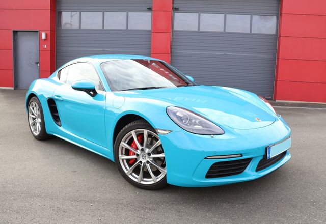 Porsche Cayman S 982 2.Hand Approved Miamiblau