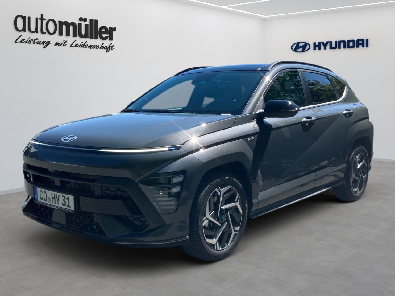 Fahrzeugabbildung Hyundai KONA N-LINE ACC AUT Akustikglas DynLicht Kam. LM