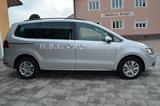 Volkswagen Sharan 1,4 DSG/ 1.Hd/AHK/Leder/Xenon/Navi/Kamera - silberne Volkswagen Sharan