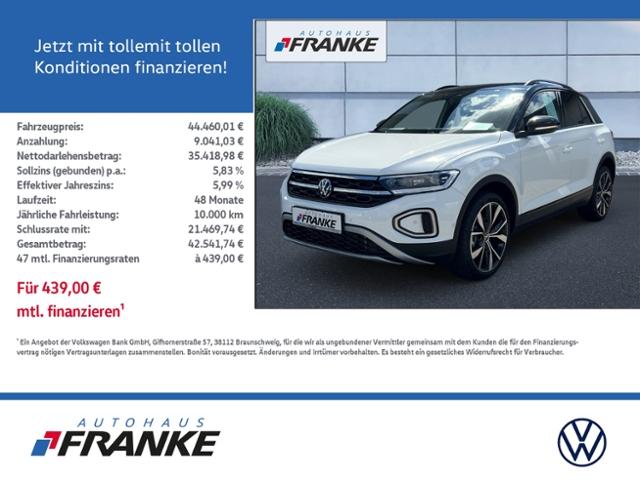 Volkswagen T-Roc Style 2.0TDI, DSG, LM 19 Zoll, AHK Kamera