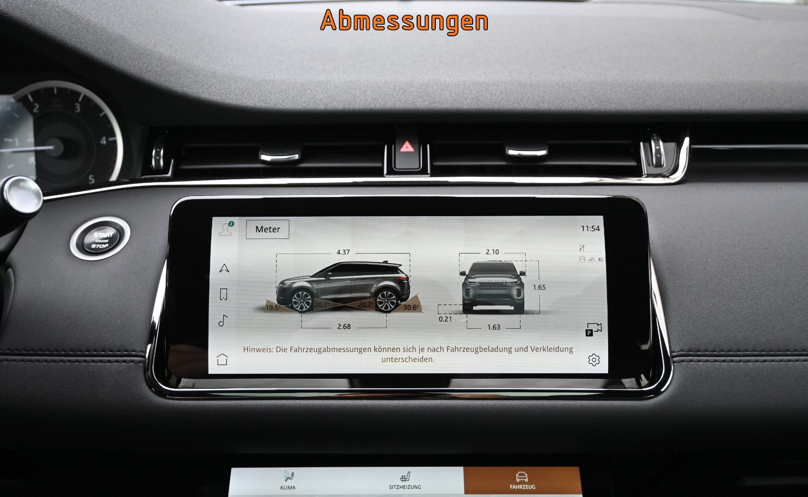 Fahrzeugabbildung Land Rover Range Rover Evoque D200 R-DYNAMIC SE AWD °BLACK°