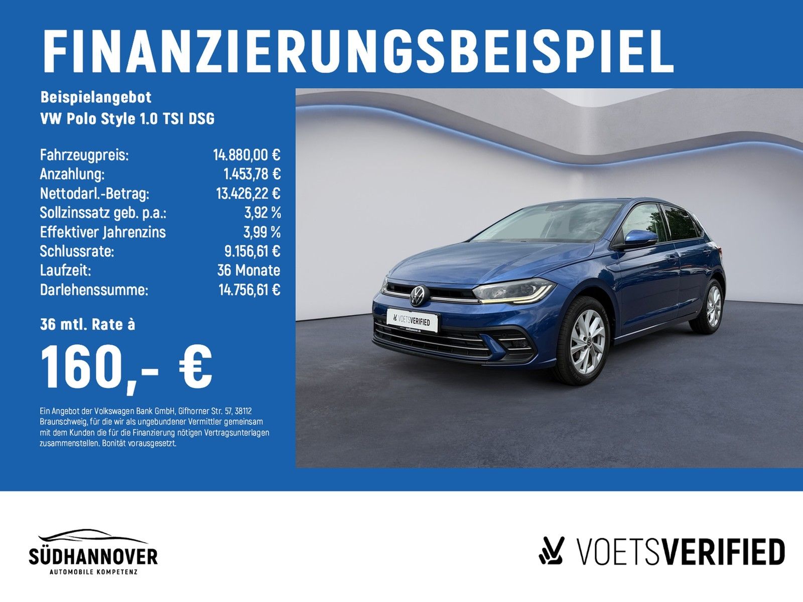 Volkswagen Polo Style 1.0 TSI DSG MATRIX-LED+RearView+NAVI