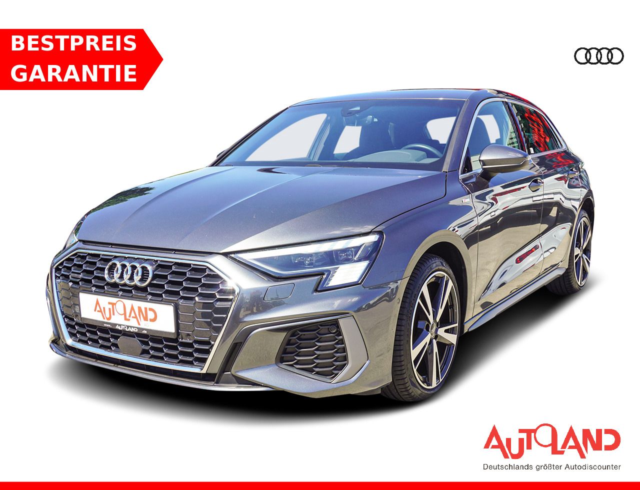 Audi A3 Sportback 2.0 TFSI quattro S-Line LED Navi