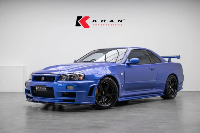 Nissan Skyline GTR R34 V-SPEC BAYSIDE BLUE