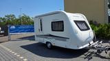 Hobby De Luxe 350 TB,Mover,Vorzelt,Fahrradträger - Wohnwagen Mover