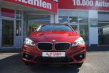 BMW 218i Advantage LED Sitzheizung Tempomat PDC - rote BMW 218