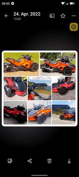 Can-Am Spyder rss  - TRIKE VON 751 BIS 1000 CCM