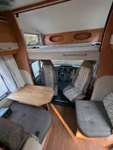 Hobby A55 GS Navi, Klima, Solar, Autark, Heckgarage - Alkoven mit 5 Schlafplätzen