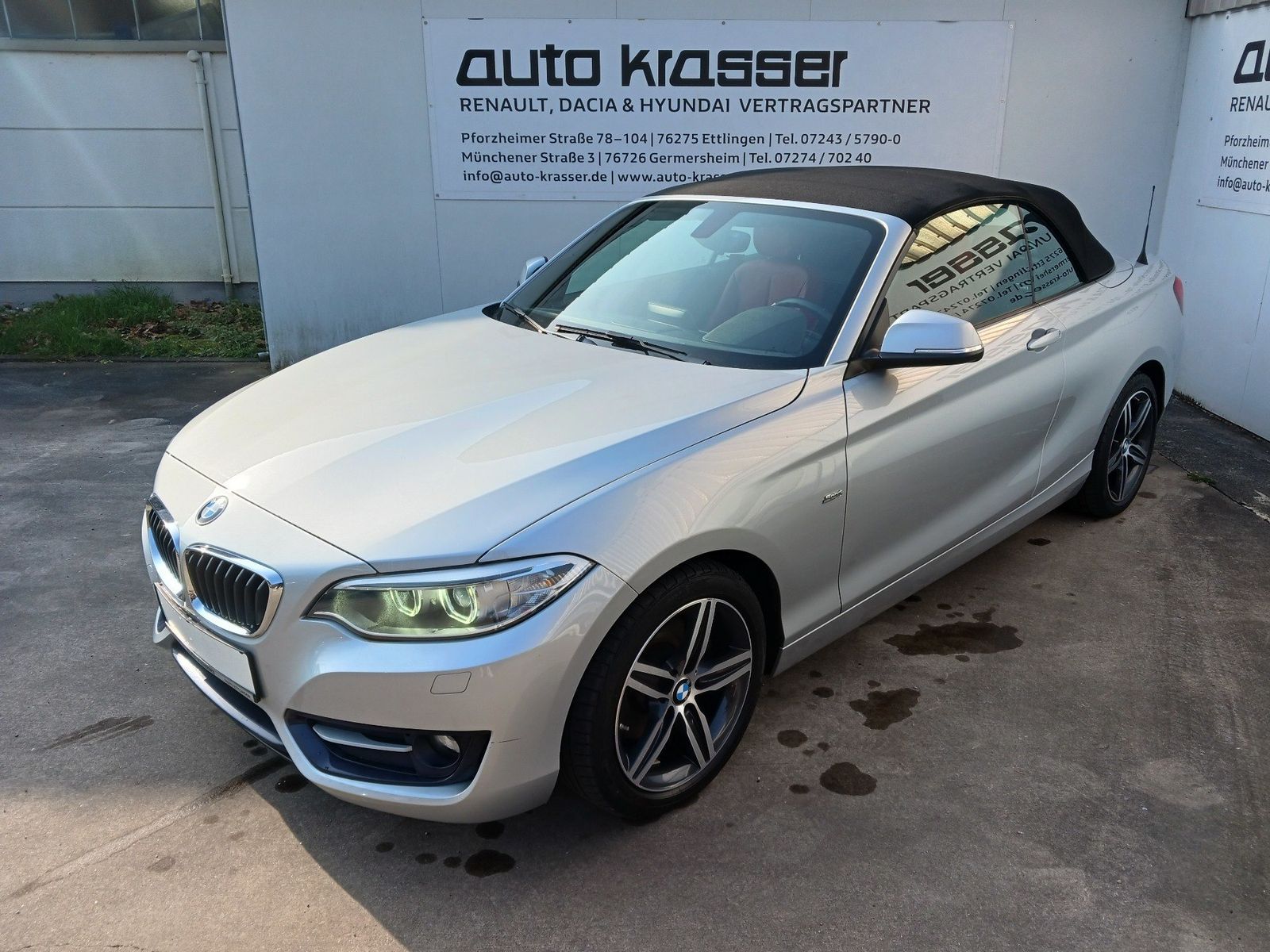 BMW 220 i 2.0 Cabrio Sport Line Start&amp;Stop MT