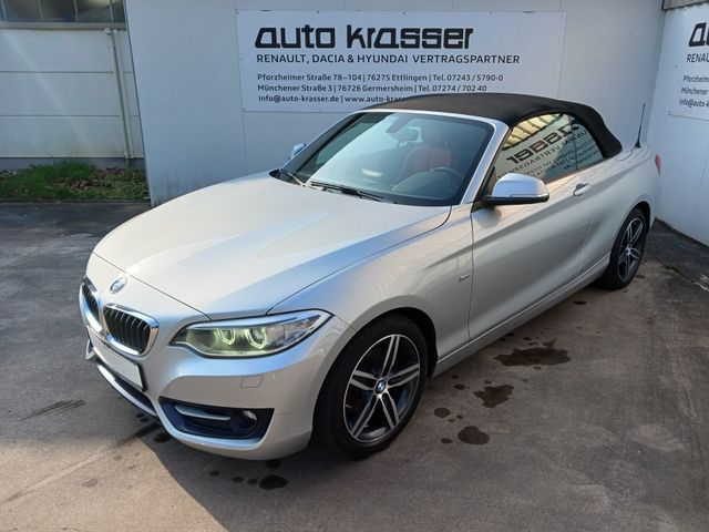BMW 220 i 2.0 Cabrio Sport Line Start&amp;Stop MT