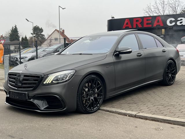 Mercedes-Benz S 63 AMG 4Matic+ L *PANO*HUD*BUR*TV*CARBON*360°*