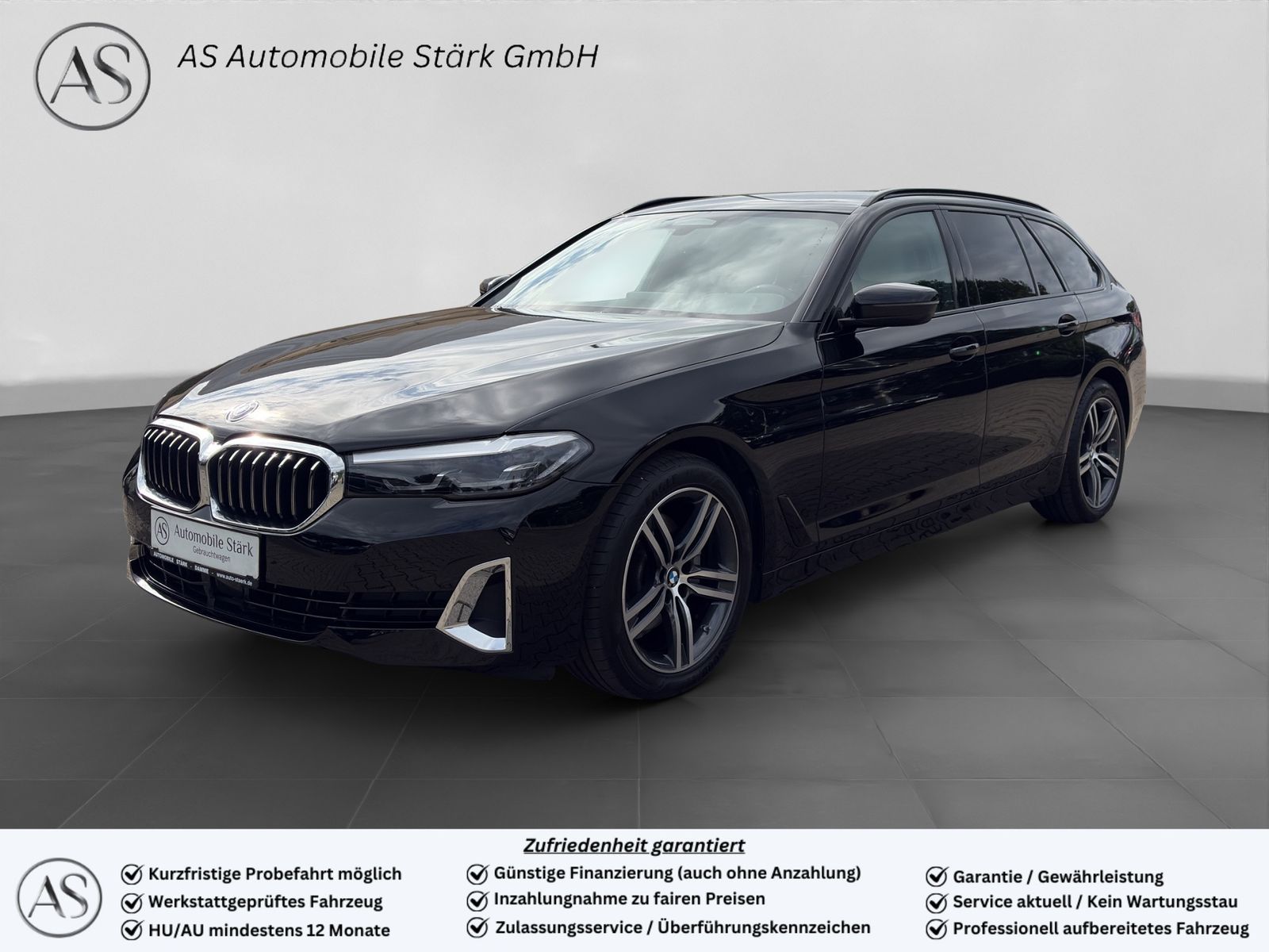 BMW 520d Touring xDrive Luxury+Cam+Stop&Go+H&K+AHK