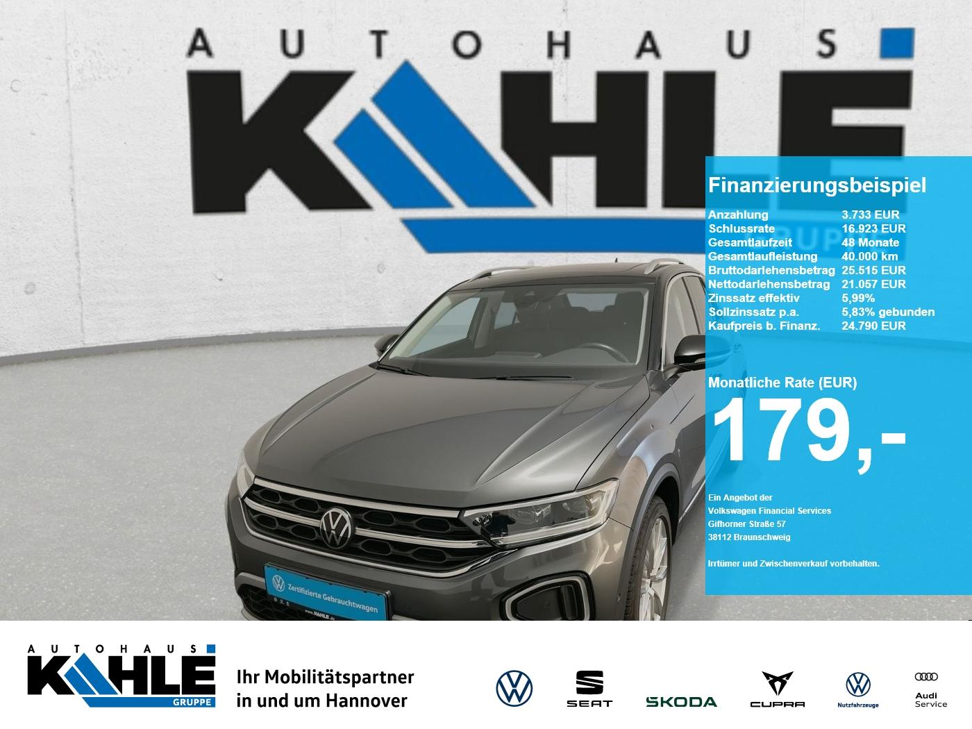 Volkswagen T-Roc 2.0 TDI DSG Style Panoramadach LED