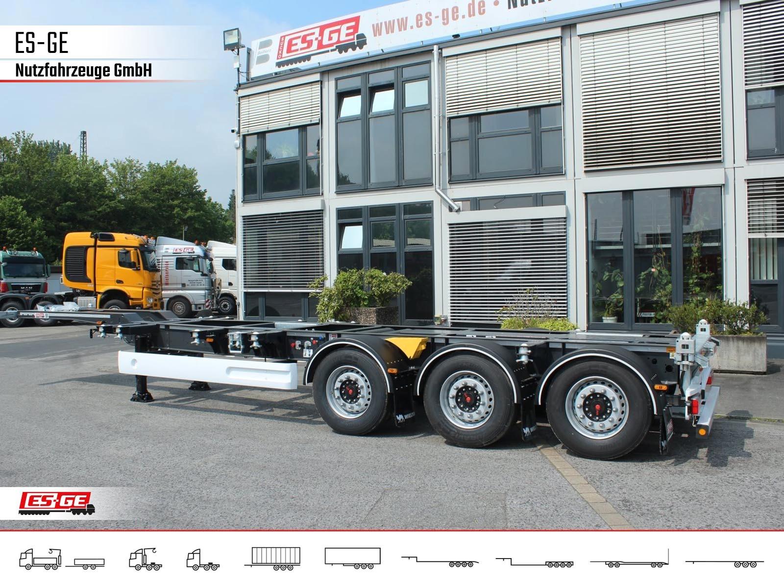 Wielton 3-Achs-Containerchassis - multifunktional