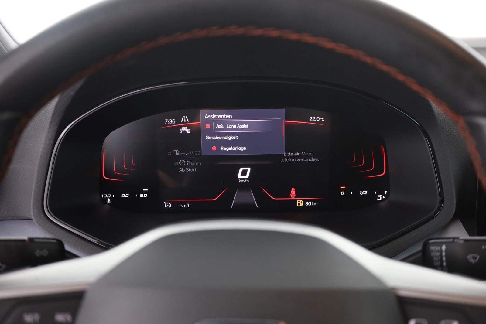 SEAT Arona 1.0 TSI FR LED Navi Sitzheizung Tempomat, миниатюра 17