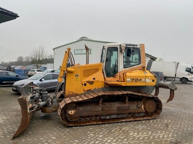 Liebherr PR 724 LGP 6-Wege-PAT-Schild, Heckaufreißer