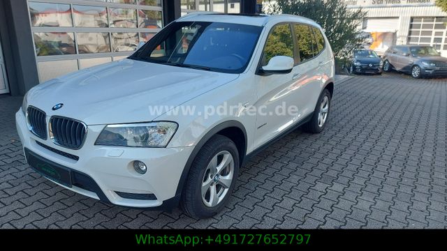 BMW X3*xDrive20d*TÜV+Service neu*Kamera*AHK*Panorama