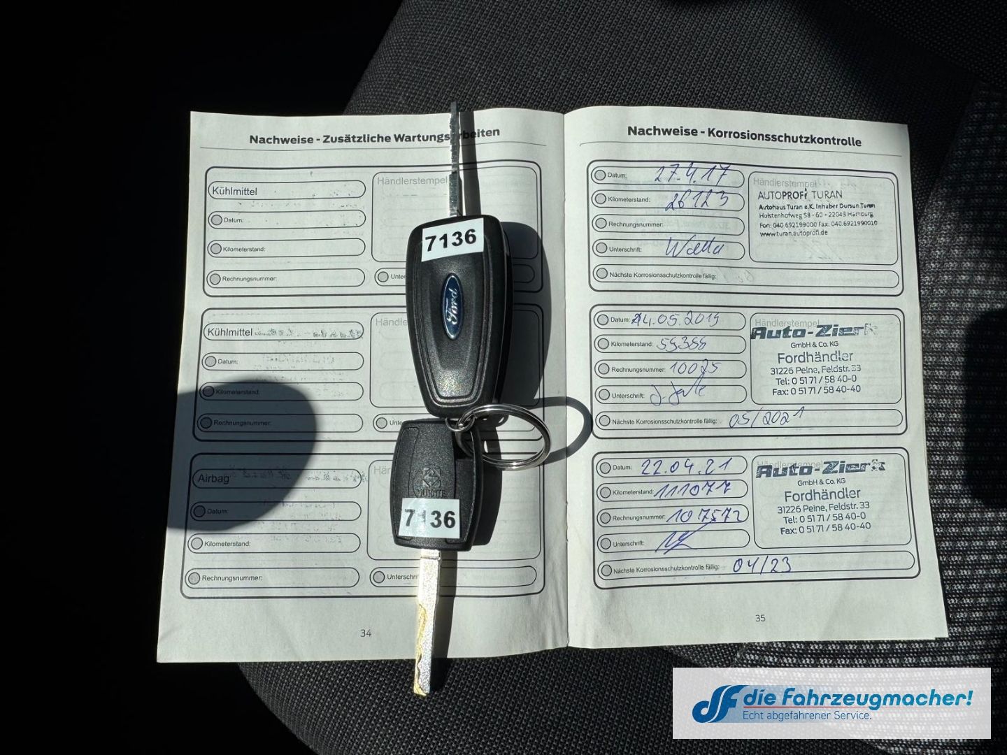 Fahrzeugabbildung Ford Transit Kombi 350 L3 Trend 2.2 TDCi DPF *7136 *K