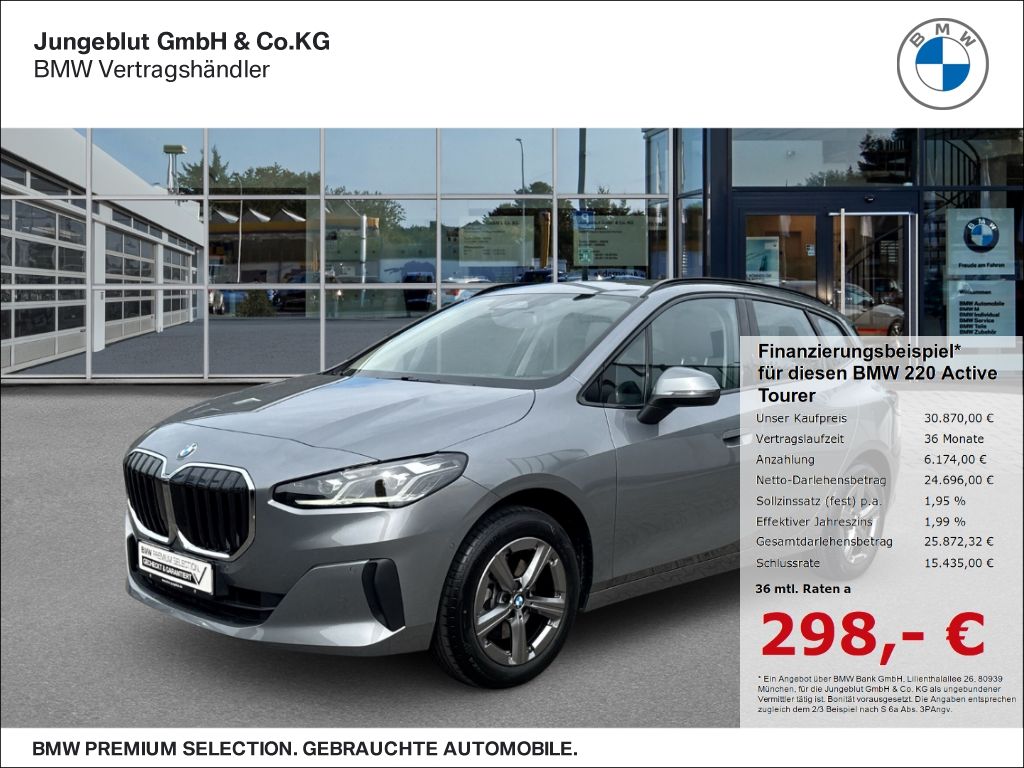 BMW 220 Active Tourer i AHK/Sitzhg./Adapt.LED-Schein