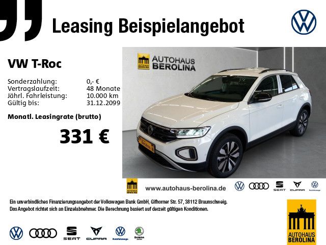 Vorschaubild: VW T-Roc T-ROC 1.5 TSI Goal DSG *R-KAM*17"*ACC*SHZ* (Fahrzeug-Nr. L05189)
