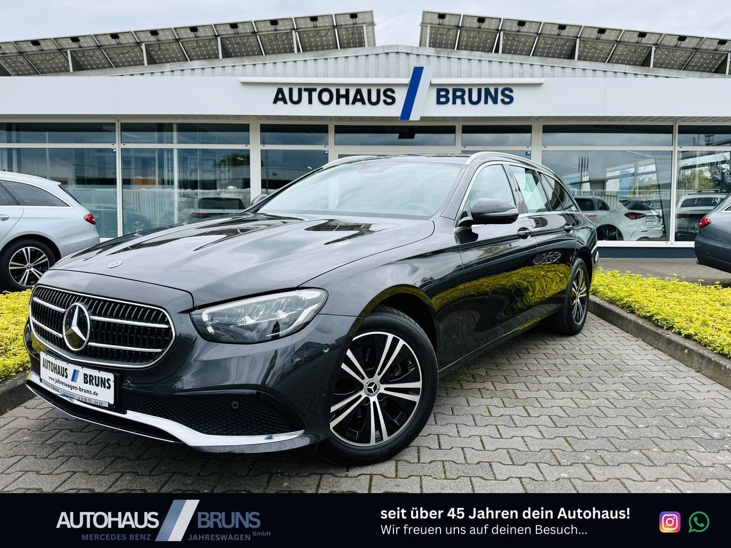 Fahrzeugabbildung Mercedes-Benz E 220 T d AVANTGARDE, MBUX Premium, RFK, Totw, L