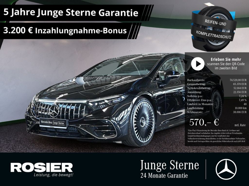 MERCEDES-BENZ EQS 53 AMG 4M+ Dyn+ AHK Distr. LED Pano HUD Navi