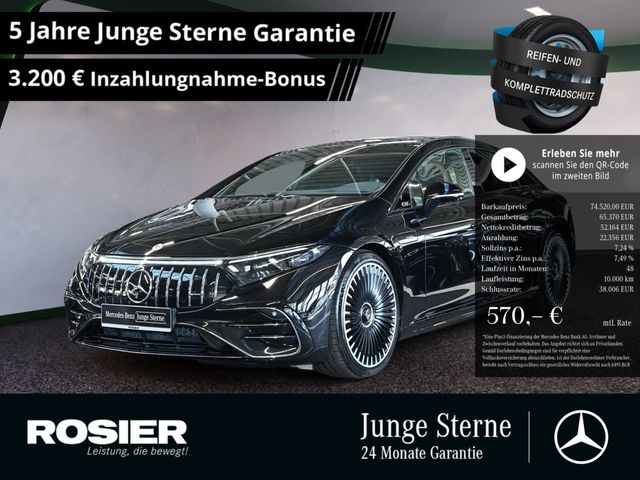 MERCEDES-BENZ EQS 53 AMG 4M+ Dyn+ AHK Distr. LED Pano HUD Navi