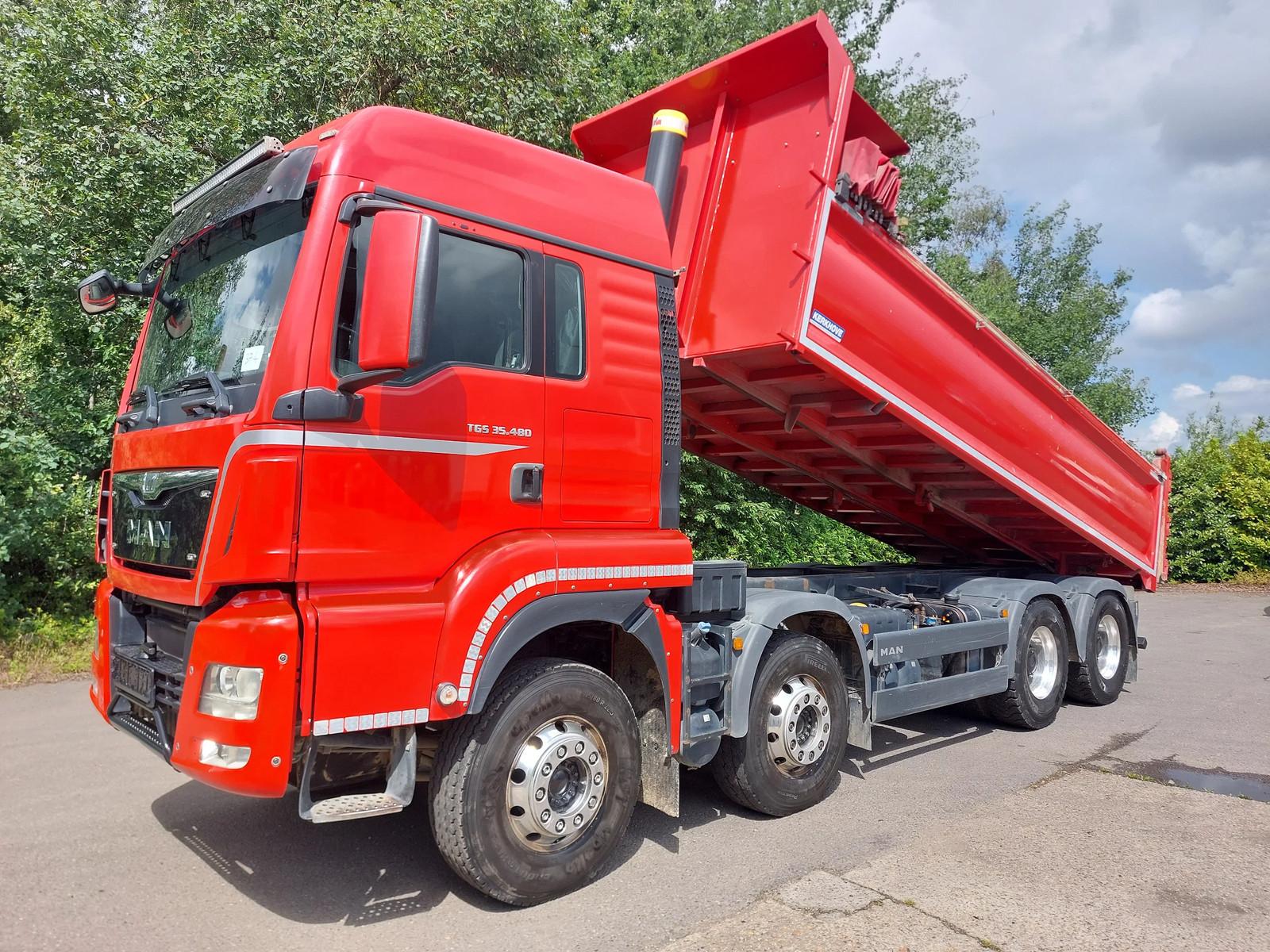 MAN TGS 35.480 8x4 BL - Big Axle - Automat. TOP TOP!