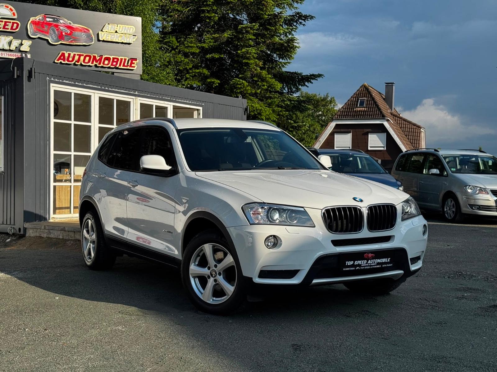 BMW X3 xDrive 20 d Blue 2 HAND VOLL S-HEFT AHK PDC
