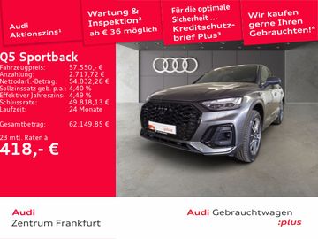 Audi Leasingangebot: Audi Q5 Sportback 50 TDI quattro tiptronic S line Mat
