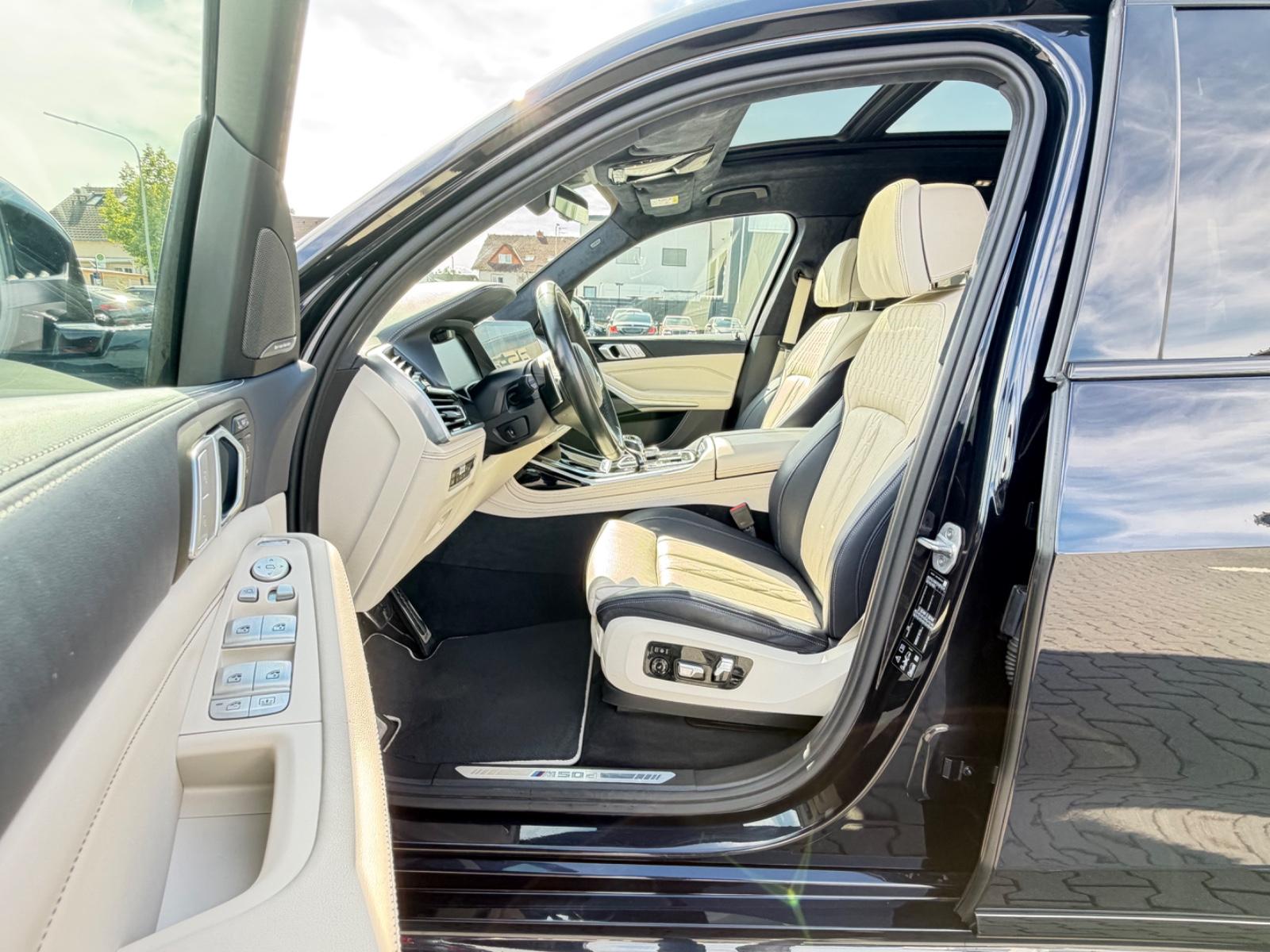 BMW X7*M50xd*M-SPORTPAKET*3xTV*6xSITZER*ACC*HUD*360