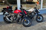 Honda CB 500 Hornet 2025 in Rot & Weiss - HONDA NAKED BIKE