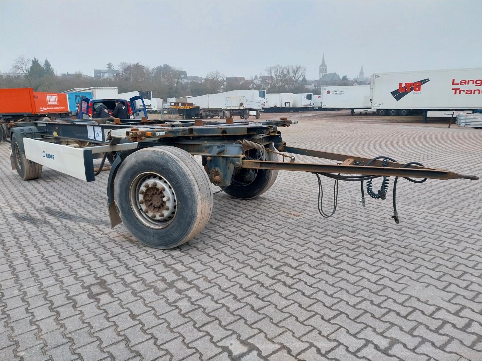 Krone AZ, Wechselaufbau, Drehschemel
